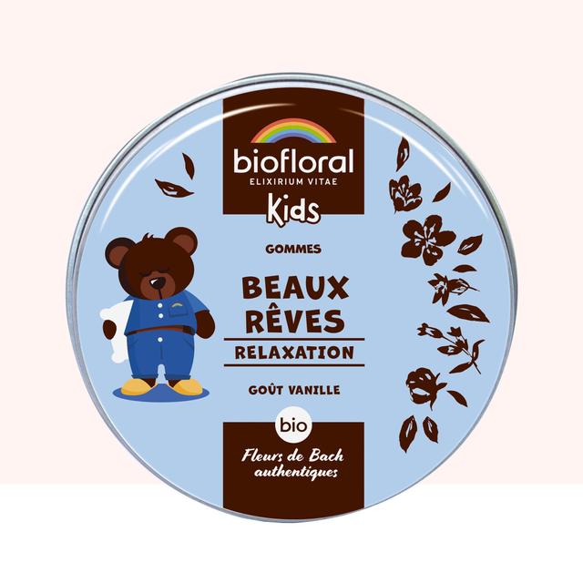 FLEURS DE BACH Beaux Rêves GOMMES Bio sans alcool - Kids Relaxat