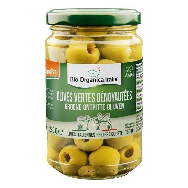 Olives vertes dénoyautées 280g