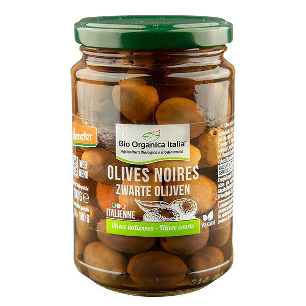 Olives noires entières 280g