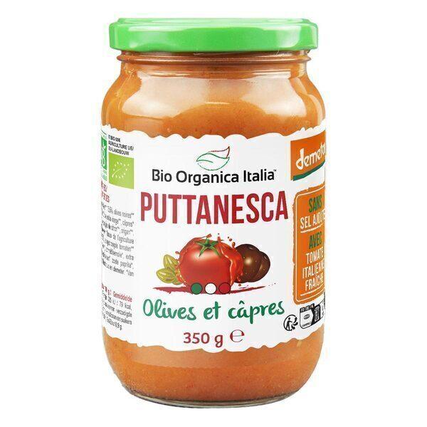 Sauce tomate olives et câpres 350g