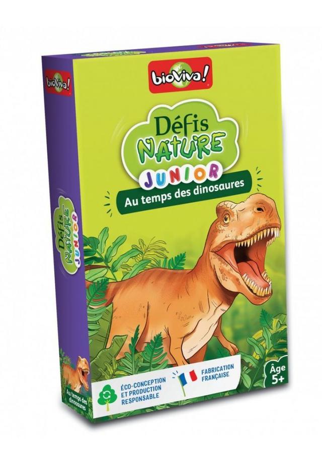 Défis nature junior - au temps des dinosaures