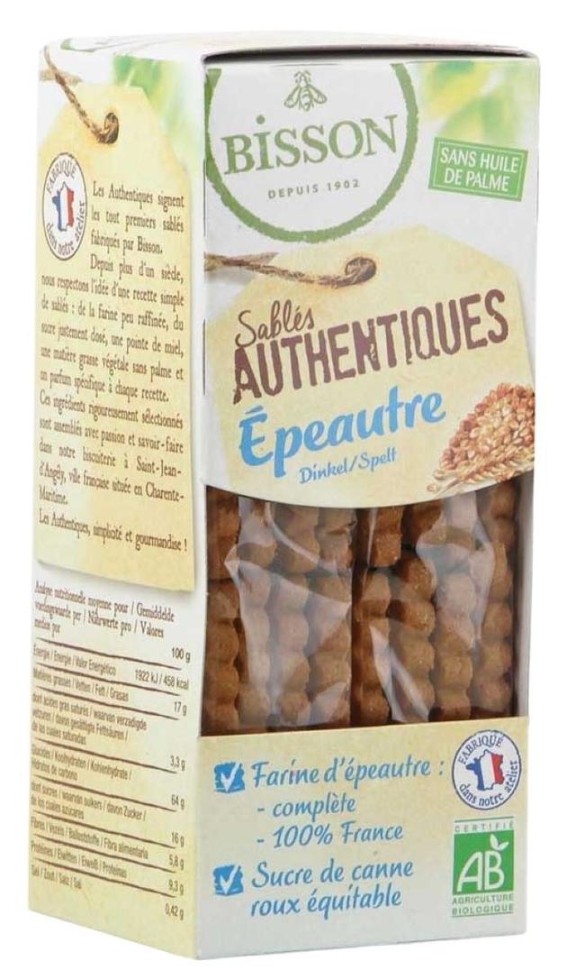 Sablés authentiques épeautre 175g