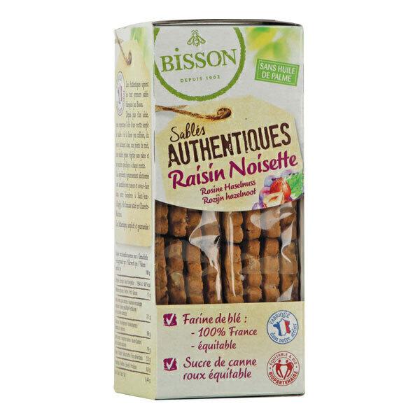 Sablés authentiques raisin noisette 175g