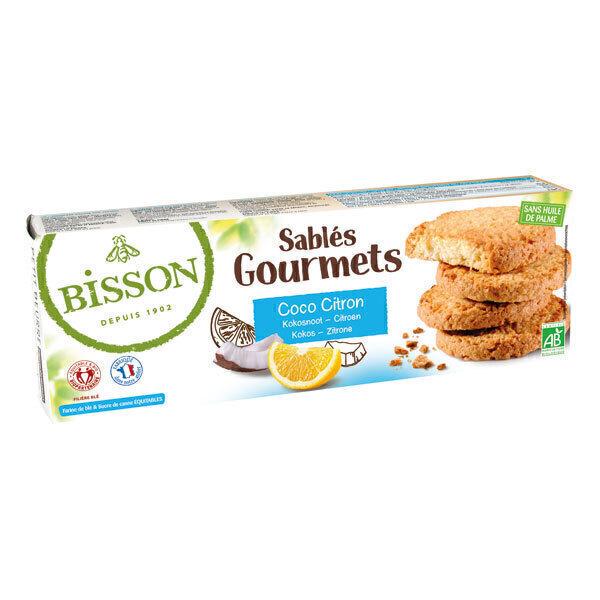 Sablés gourmets coco citron 150g