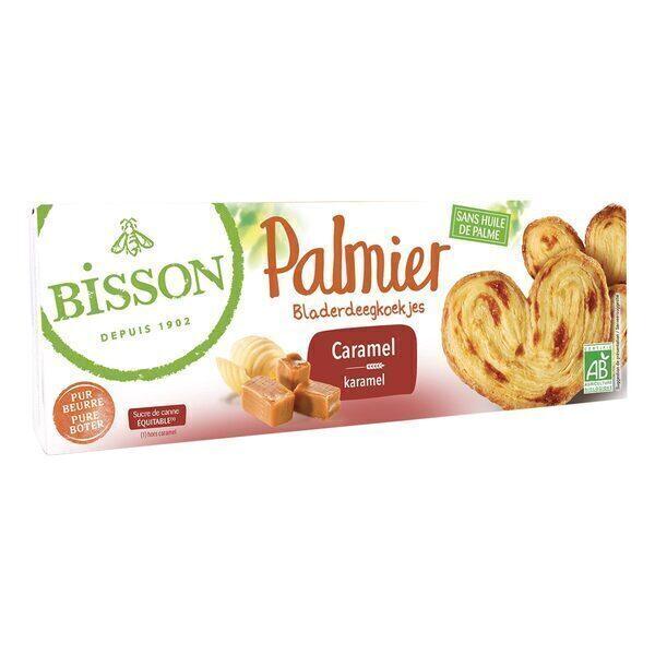 Palmiers pur beurre au caramel 100g