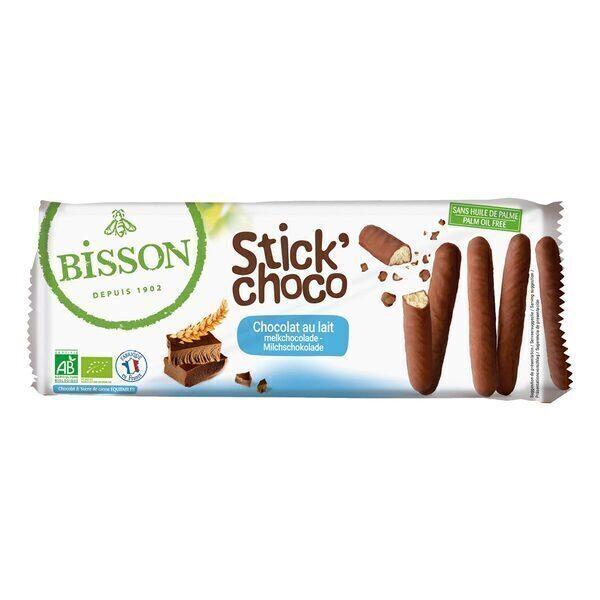 Biscuits bâtonnets nappés de chocolat 130g