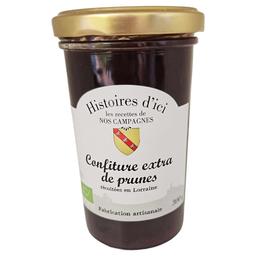 Confiture prunes 300g histoires d'ici