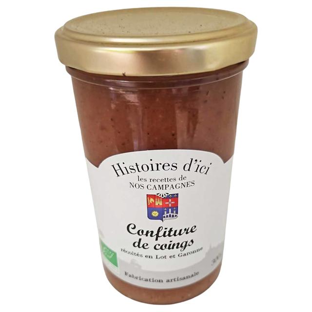 Confiture coing 300g histoires d'ici