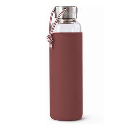 Bouteille en verre avec bouchon inox 60cl Burgundy