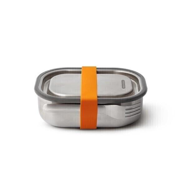 Stainless steel lunch box small Orange