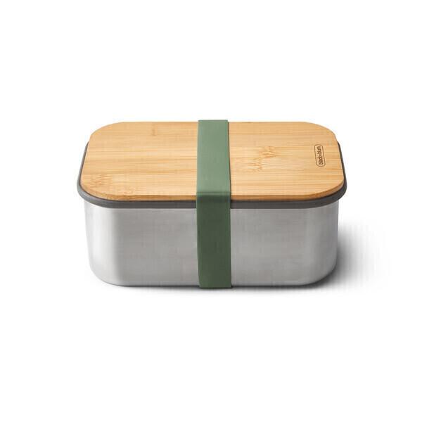 Stainless steel sandwich box Large Olive