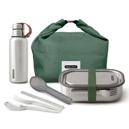 Coffret en Inox (sac+lunchbox+gourde+ couverts) - OLIVE