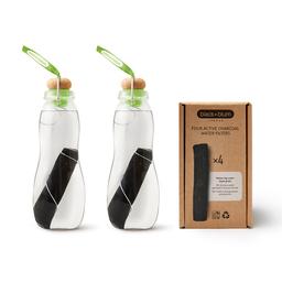 Coffret DUO Gourde filtrante en verre nomade I