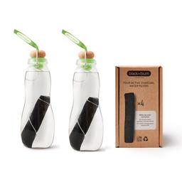 Coffret DUO Gourde filtrante en verre nomade II