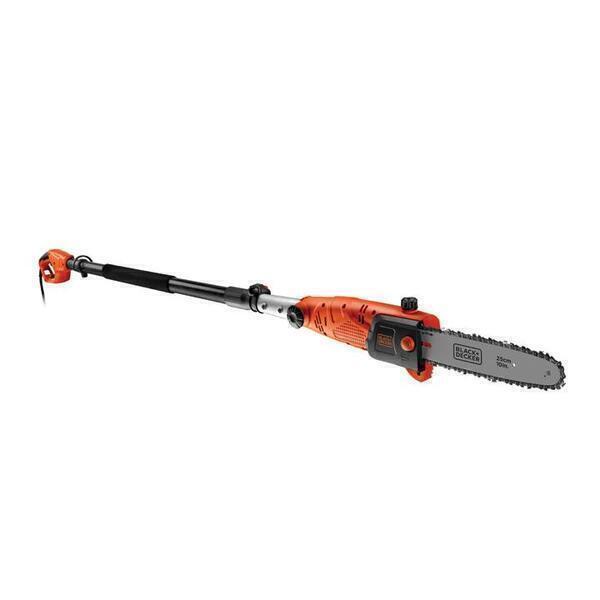 Tronçonneuse sur perche à tête réglable 800 W Black & Decker