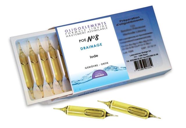 POE N 8 Genièvre Ortie en ampoules