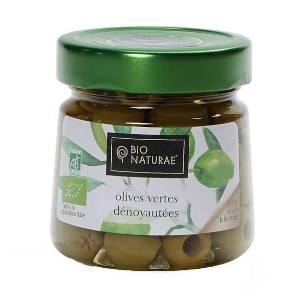 Olives vertes dénoyautées - 185 g