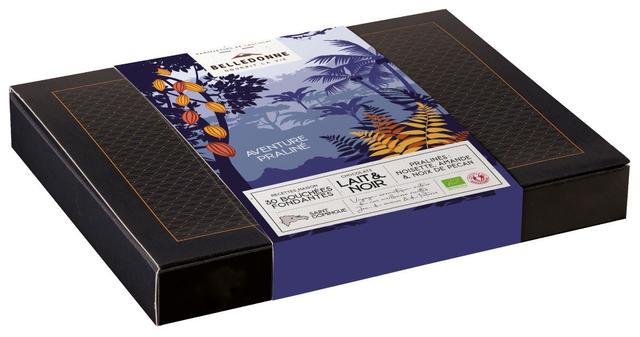 Coffret 30 chocolats collection découverte 240g