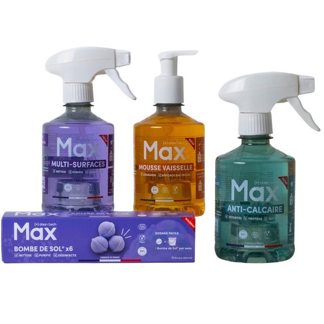 Maxi Pack  Gamme Détergents Max par Daan Tech