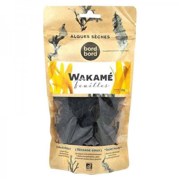 Wakamé en feuilles bio 40g