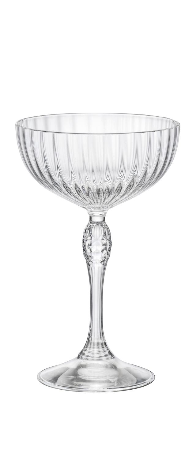 Bormioli Lot de 6 verres à Cocktail AMERICA '20S  24CL