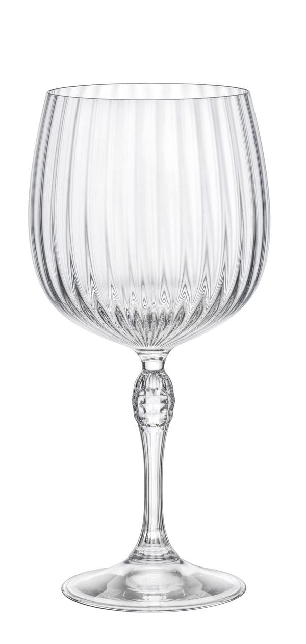 Bormioli Lot de 6 verres à Gin AMERICA '20S 74CL