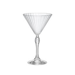 Boite de 4 verres martini America  24.5 cl