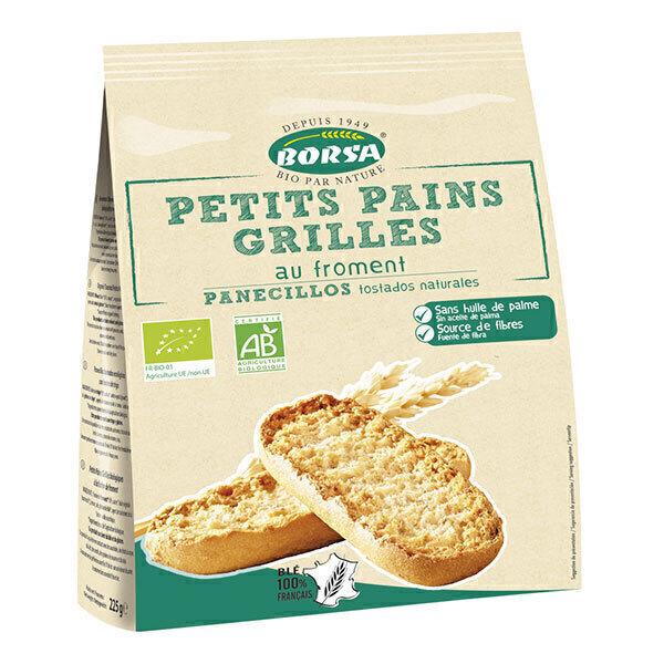 Petits pains grillés au froment 225g