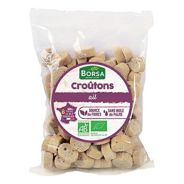 Croûtons blé complet à l'ail 75g