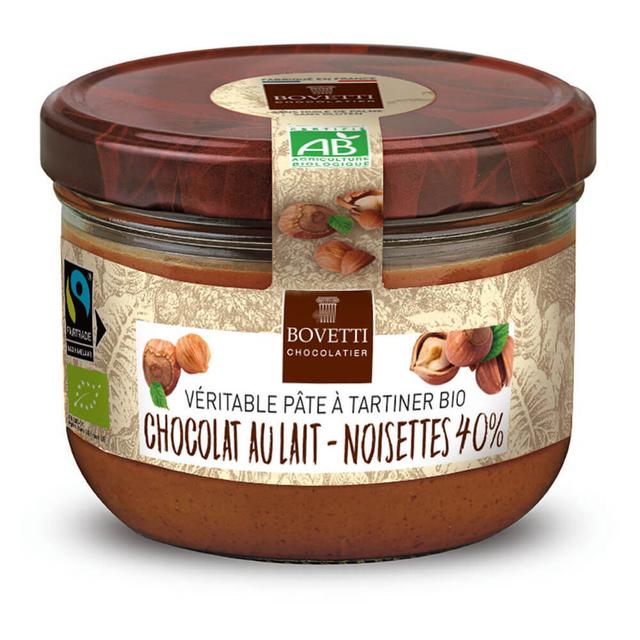 Pâte à tartiner chocolat au lait noisettes 350g