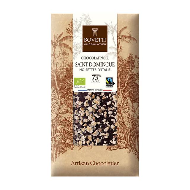 Tablette chocolat noir et noisettes 100g