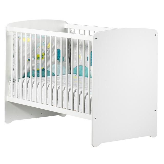 Lit bébé 120x60 en bois en bois