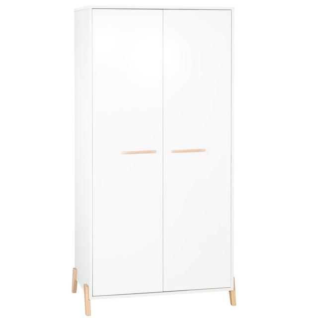 Armoire bébé 2 portes sur pieds en bois