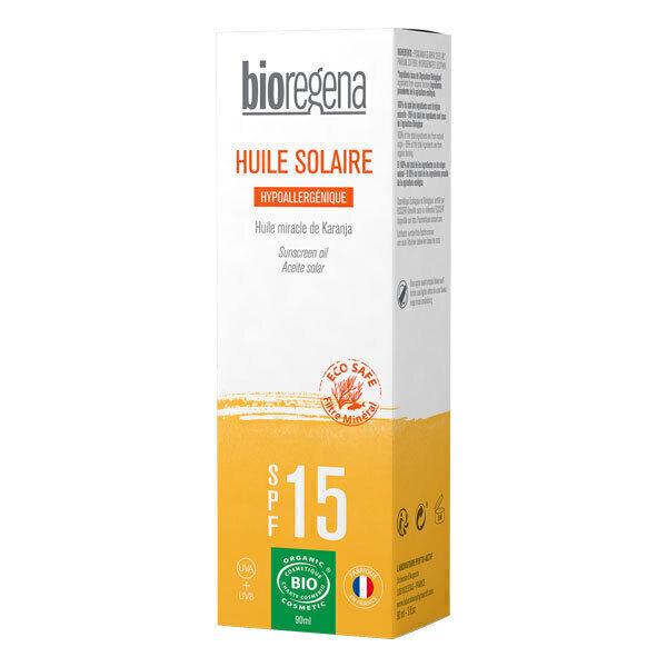 Huile Solaire SPF15 Visage & Corps - Flacon Spray de 90mL