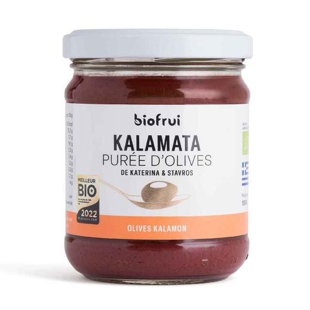 Purée d'olive Kalamon noire de Kalamata 180g