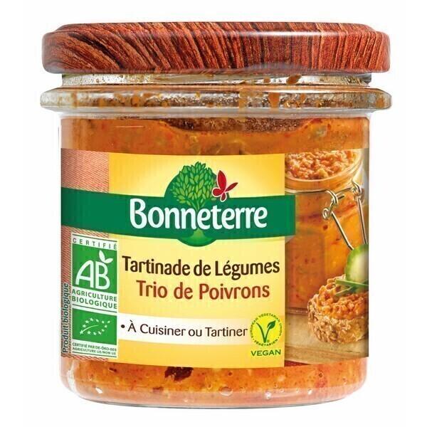 Tartinade de légumes Trio de poivron 135g