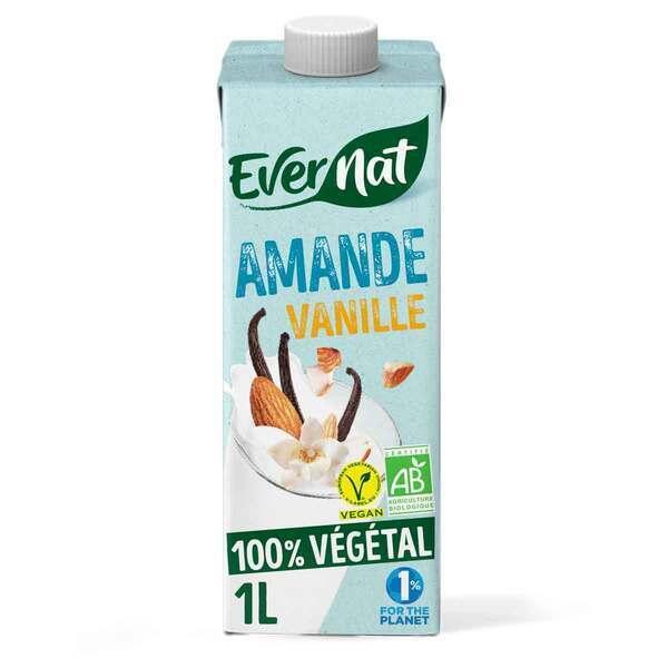 Boisson végétale amande vanille 1L