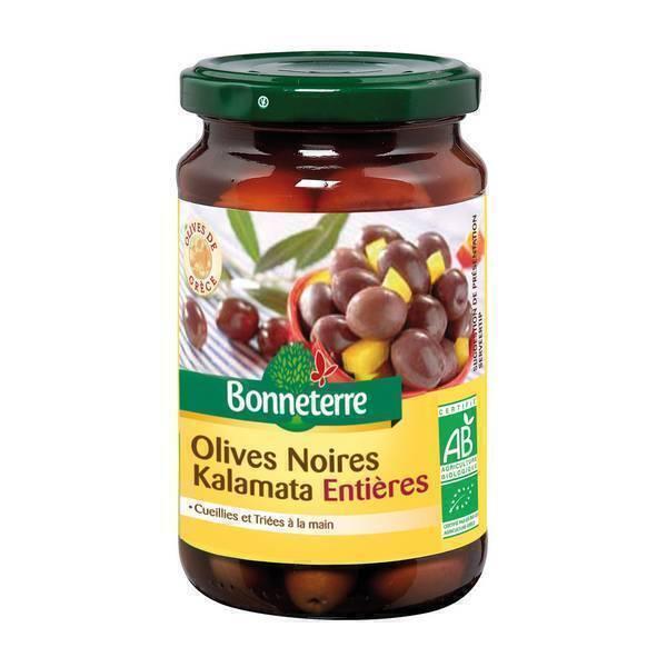 Olives noires Kalamata entières 200g