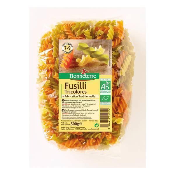 Fusilli tricolores 500g