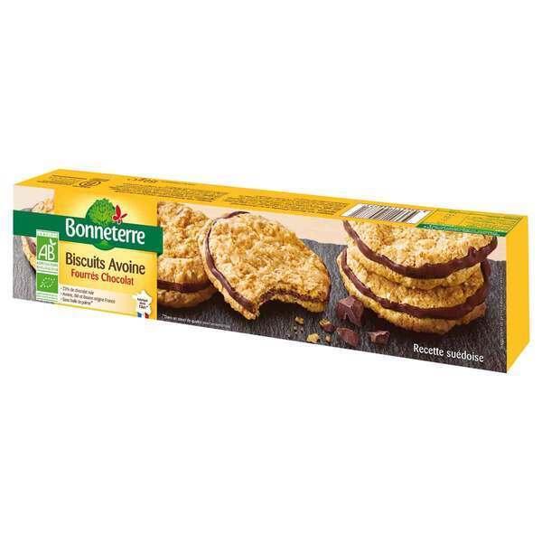 Biscuits avoine fourrés au chocolat recette suédoise 150g