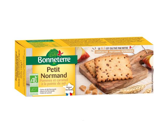 Biscuits Petit normand pommes caramel 140g