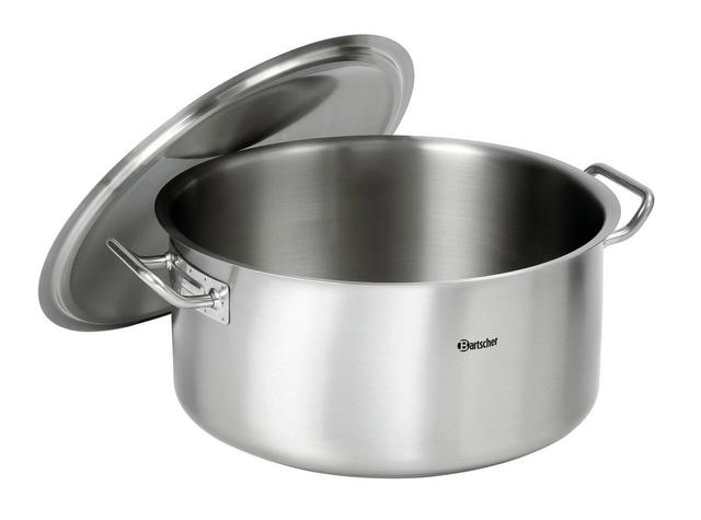 Marmite Inox avec Couvercle - 25 L - Ø 43 cm - Bartscher