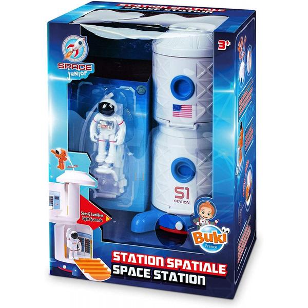 station spatiale avec sons et lumieres