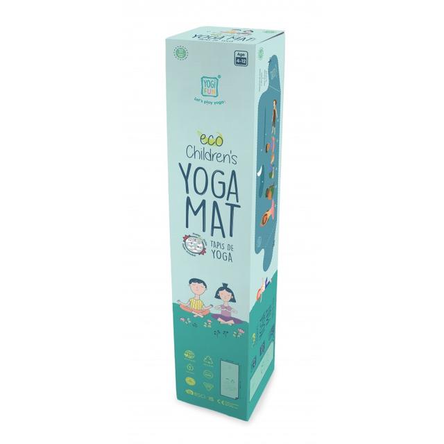 Tapis de yoga enfant vert