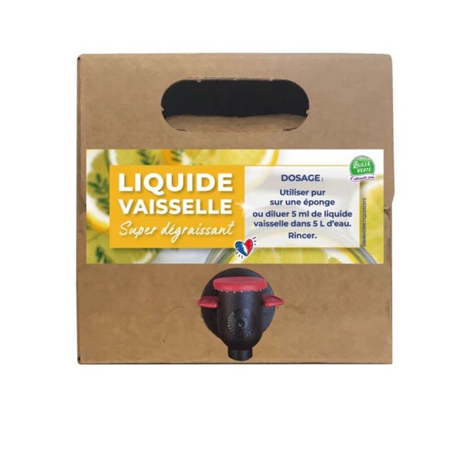 Liquide vaisselle super dégraissant pin/citron 3 l