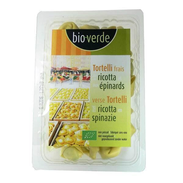 Tortelli frais à la ricotta et aux épinards 250g