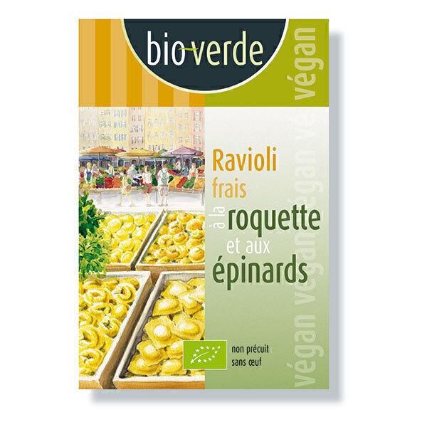 Ravioli frais vegan roquette et épinards 250g