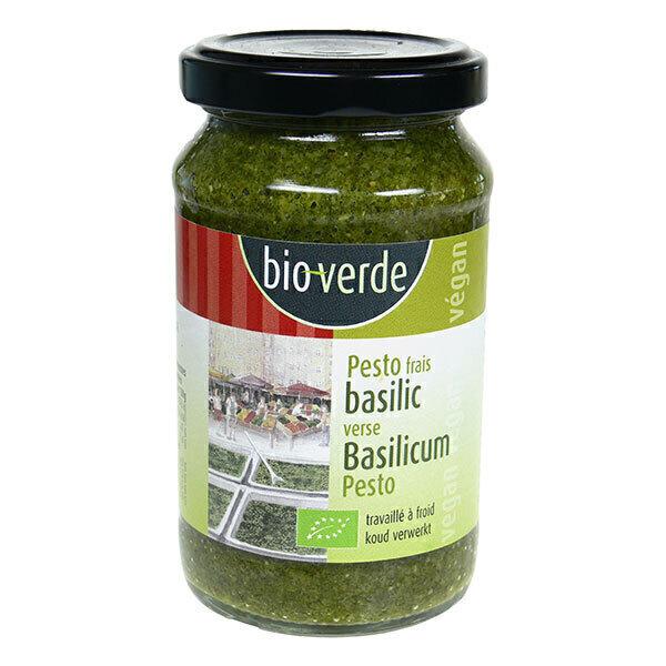 Pesto frais vegan au basilic 165g