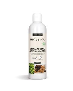 Shampooing anti-insectes chien et chat Bio 240ml