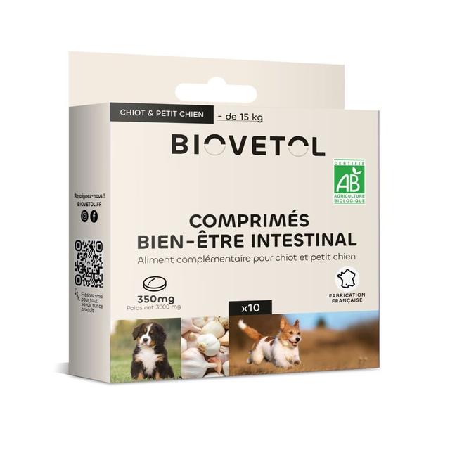 Etui 10 comprimés Bien-être intestinal chiot et petit chien